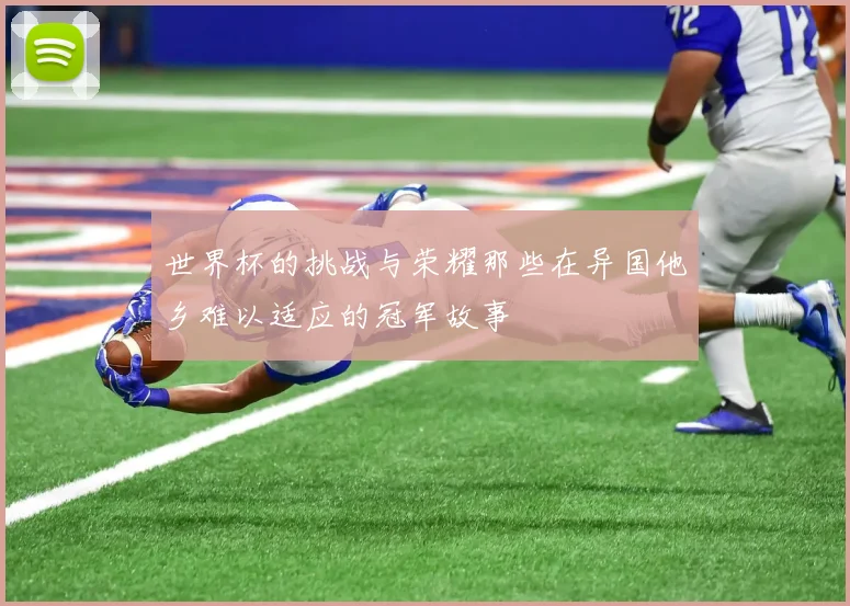 世界杯的挑战与荣耀那些在异国他乡难以适应的冠军故事